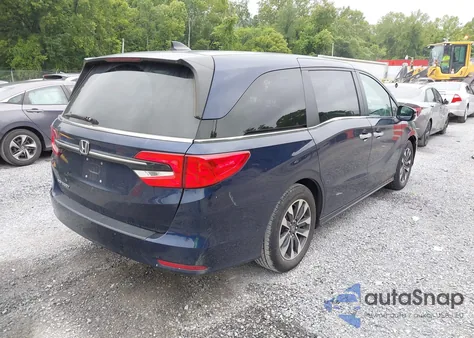 2021 Honda Odyssey Exl z USA, uszkodzony, nr VIN 5FNRL6H70MB025099